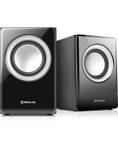 Колонки мультимедійні REAL-EL S-215 Чорні (Black)