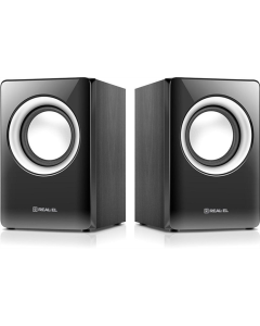 Колонки мультимедійні REAL-EL S-215 Чорні (Black)