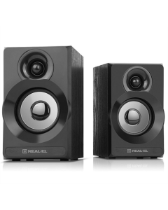 Колонки мультимедійні REAL-EL S-200 Чорні (Black)