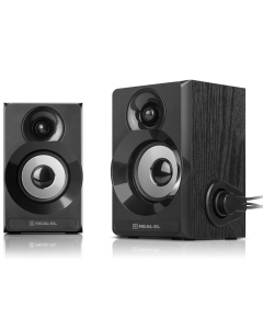 Колонки мультимедійні REAL-EL S-200 Чорні (Black)