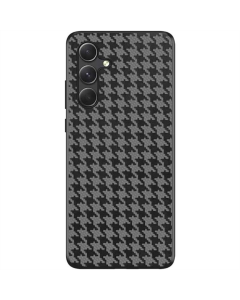 Чехол-накладка для Samsung S24 Plus Grid TPU+PC Черный (Black)