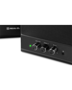 Колонки мультимедійні REAL-EL S-305 Чорні (Black)