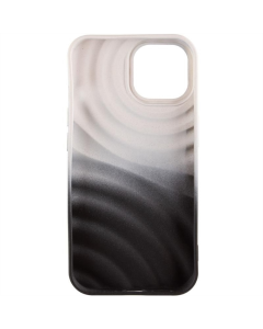 Чохол накладка для iPhone 11 PU ColorWave Біла Чорна (White Black)