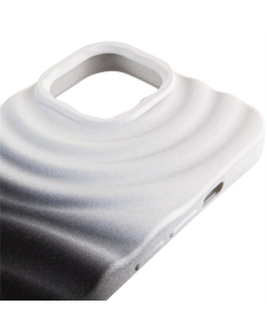 Чохол накладка для iPhone 11 PU ColorWave Біла Чорна (White Black)