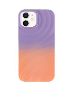Чохол накладка для iPhone 11 PU ColorWave Фіолетова Помаранчева (Dasheen Peach)