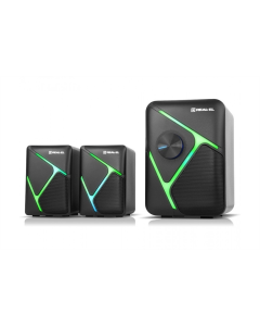 Колонки мультимедійні REAL-EL M-320 Чорні (Black)