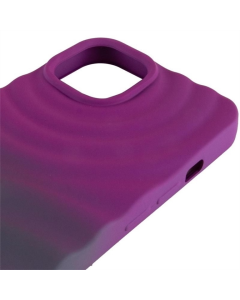 Чохол накладка для iPhone 11 PU ColorWave Фіолетова Сіра (Purple Gray)