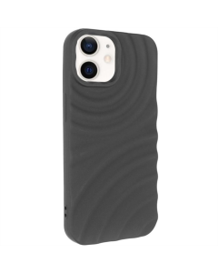 Чохол накладка для iPhone 12/12 TPU MonoWave Чорна (Black)