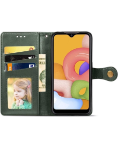 Чохол кейс для Samsung A06 GETMAN Gallant (PU) Зелений (Grren)