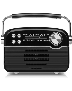 Портативный радиоприемник REAL-EL X-545 Черный (Black)