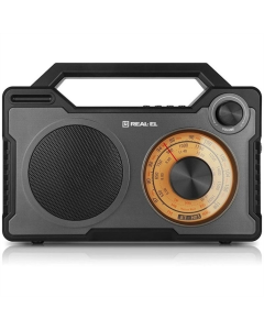 Портативний радіоприймач REAL-EL X-703 Чорний (Black)