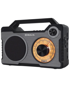 Портативний радіоприймач REAL-EL X-703 Чорний (Black)