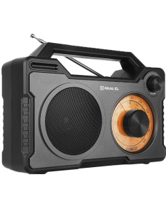 Портативний радіоприймач REAL-EL X-703 Чорний (Black)