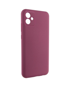 Чехол-накладка для Samsung A06 TPU GETMAN Liquid Silk Full Camera Бордовый (Марсала)