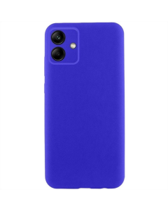 Чехол-накладка для Samsung A06 TPU GETMAN Liquid Silk Full Camera Синий (Ирис)