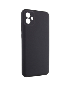 Чехол-накладка для Samsung A06 TPU GETMAN Liquid Silk Full Camera Черный (Black)