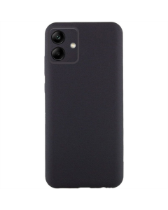 Чехол-накладка для Samsung A06 TPU GETMAN Liquid Silk Full Camera Черный (Black)