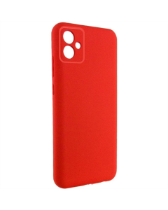 Чехол-накладка для Samsung A06 TPU GETMAN Liquid Silk Full Camera Красный (Red)