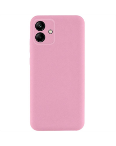 Чехол-накладка для Samsung A06 TPU GETMAN Liquid Silk Full Camera Розовый (розовый)