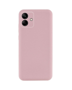 Чехол-накладка для Samsung A06 TPU GETMAN Liquid Silk Full Camera Розовый (розовый песок)