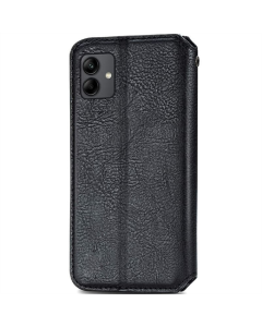 Чохол кейс для Samsung A06 GETMAN Cubic (PU) Чорний (Black)
