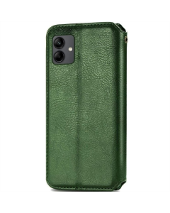 Чохол кейс для Samsung A06 GETMAN Cubic (PU) Зелений (Green)