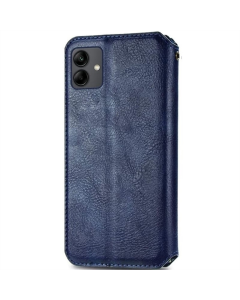Чохол кейс для Samsung A06 GETMAN Cubic (PU) Синій (Blue)