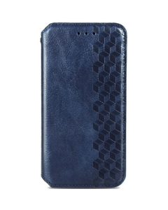 Чохол кейс для Samsung A06 GETMAN Cubic (PU) Синій (Blue)