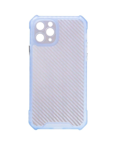 Чохол-накладка для iPhone 11 Pro Max TPU серії Ease Carbon кольору Синій Прозорий (Blue Translucent)