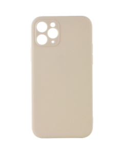 Чохол накладка для iPhone 11 Pro Max Candy Full Camera Бежева (Antique White)