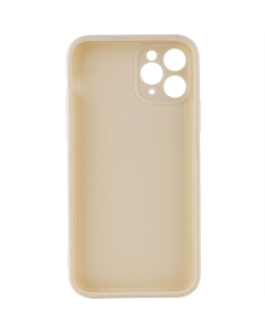 Чохол накладка для iPhone 11 Pro Max Candy Full Camera Бежева (Antique White)