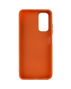 Чехол-накладка для Samsung A54 5G Bonbon Metal Style TPU Оранжевый (Папайя)