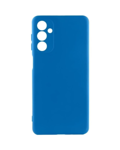 Чехол-накладка для Samsung A54 5G GETMAN Liquid Silk Full Camera TPU Синий (Королевский голубой)