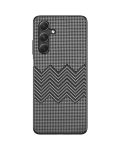 Чехол-накладка для Samsung A54 5G Grid TPU+PC Черный (Black Wave)