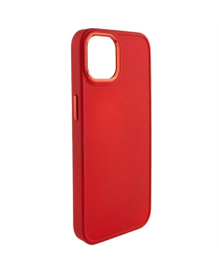 Чехол-накладка для iPhone 11 Pro Max TPU Bonbon Metal Style Красный (Red)
