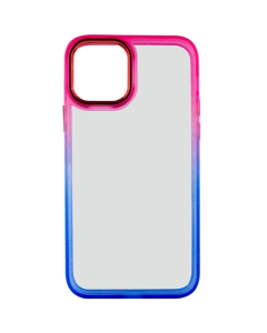 Чохол накладка для iPhone 11 Pro Max TPU+PC Fresh sip series Синя Рожева (Blue Pink)