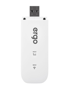 Wi-Fi роутер Ergo W023-CRC9 3G/4G Білий (White)
