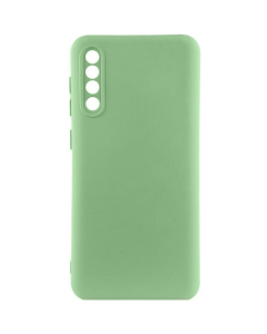 Чехол-накладка для Samsung A50/A50s/A30s GETMAN Liquid Silk FC TPU Зеленый (Фисташковый)