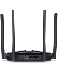 Wi-Fi роутер Mercusys MR70X AX1800 Чорний (Black)