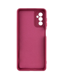 Чехол-накладка для Samsung A25 5G GETMAN Liquid Silk Full Camera TPU Бордовый (Марсала)