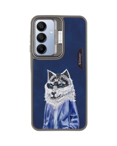 Чохол-накладка для Samsung A25 5G Friends TPU+PC Синя (Синий Волк)