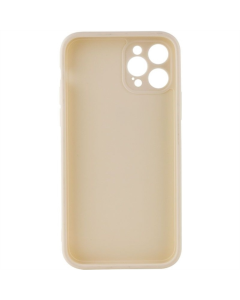 Чехол-накладка для iPhone 12 Pro Max Candy Full Camera Бежевый (Античный белый)
