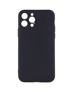 Чехол-накладка для iPhone 12 Pro TPU Epik Black с полной камерой Черный (Black)