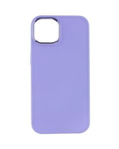 Чехол-накладка для iPhone 12/12 Pro TPU Bonbon Metal Style Фиолетовый (Дашин)