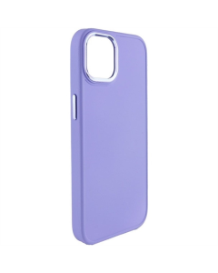 Чехол-накладка для iPhone 12/12 Pro TPU Bonbon Metal Style Фиолетовый (Дашин)