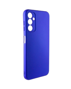 Чехол-накладка для Samsung A16 4G/5G GETMAN Liquid Silk Full Camera TPU Синий (Ирис)