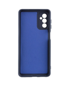 Чохол-накладка для Samsung A16 4G/5G GETMAN Liquid Silk Full Camera TPU Синя (Midnight Blue)
