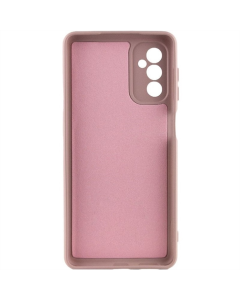 Чехол-накладка для Samsung A16 4G/5G GETMAN Liquid Silk с полным камеры TPU Розовый (розовый песок)