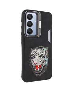 Чехол-накладка для Samsung A16 4G/5G Friends TPU+PC Черный (Black Tiger)