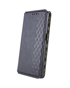 Чохол кейс для Samsung A16 4G/5G GETMAN Cubic (PU) Чорний (Black)